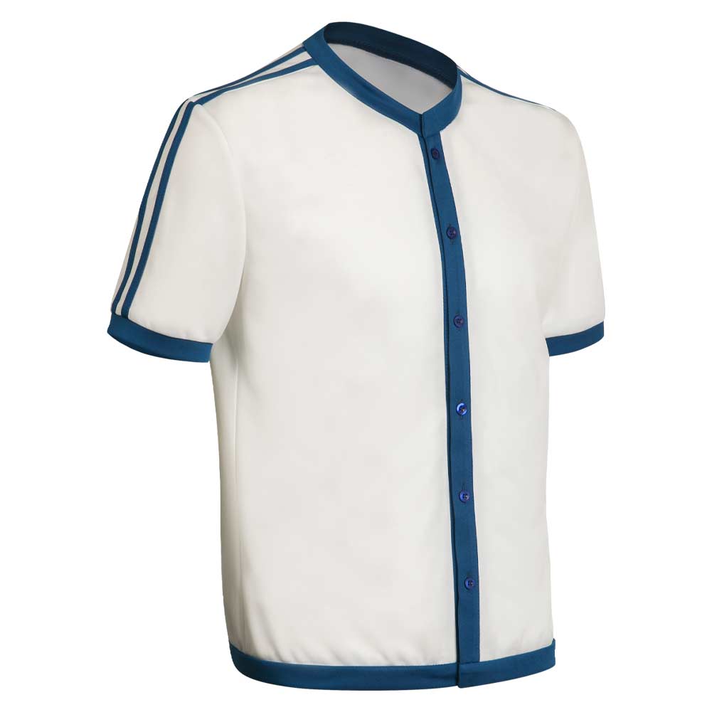 Adulte Coby One Piece Blanc T-Shirt Cosplay Costume