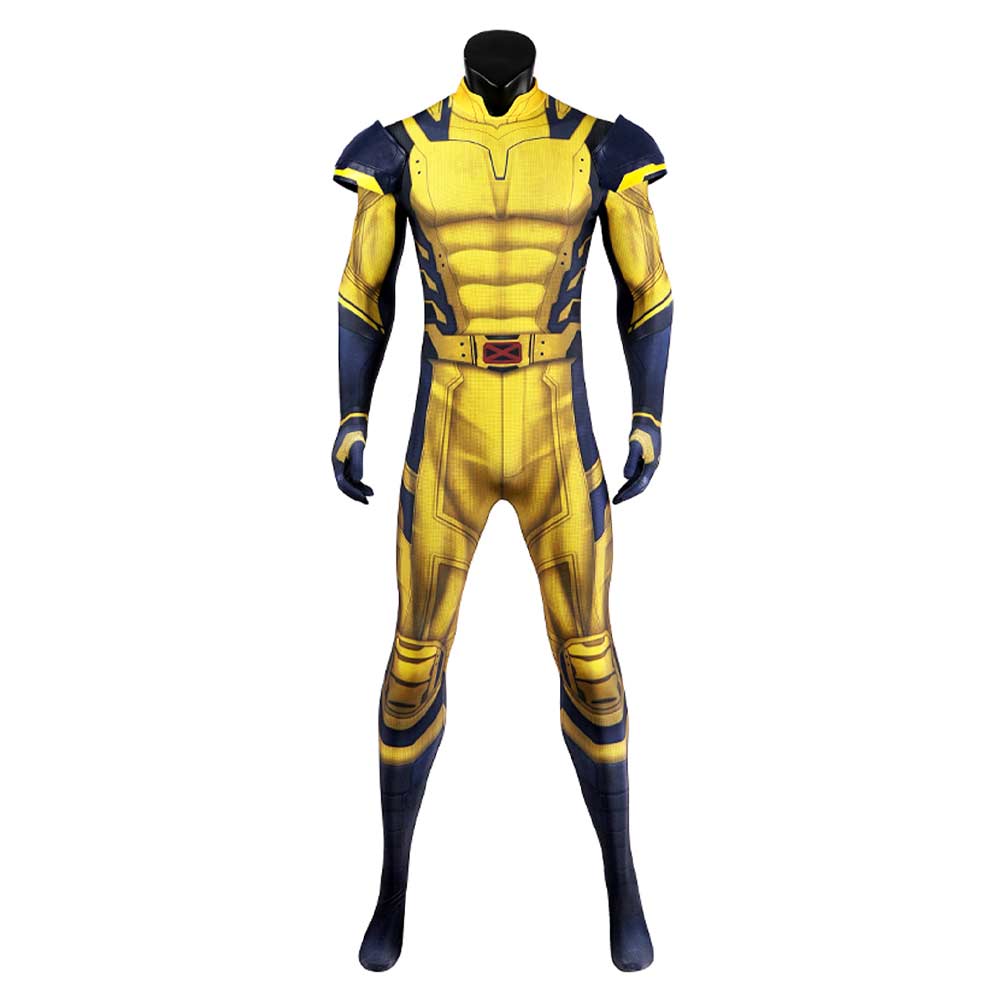 Adulte Deadpool 3 Wolverine James Howlett Combinaison Cosplay Costume Ver.B