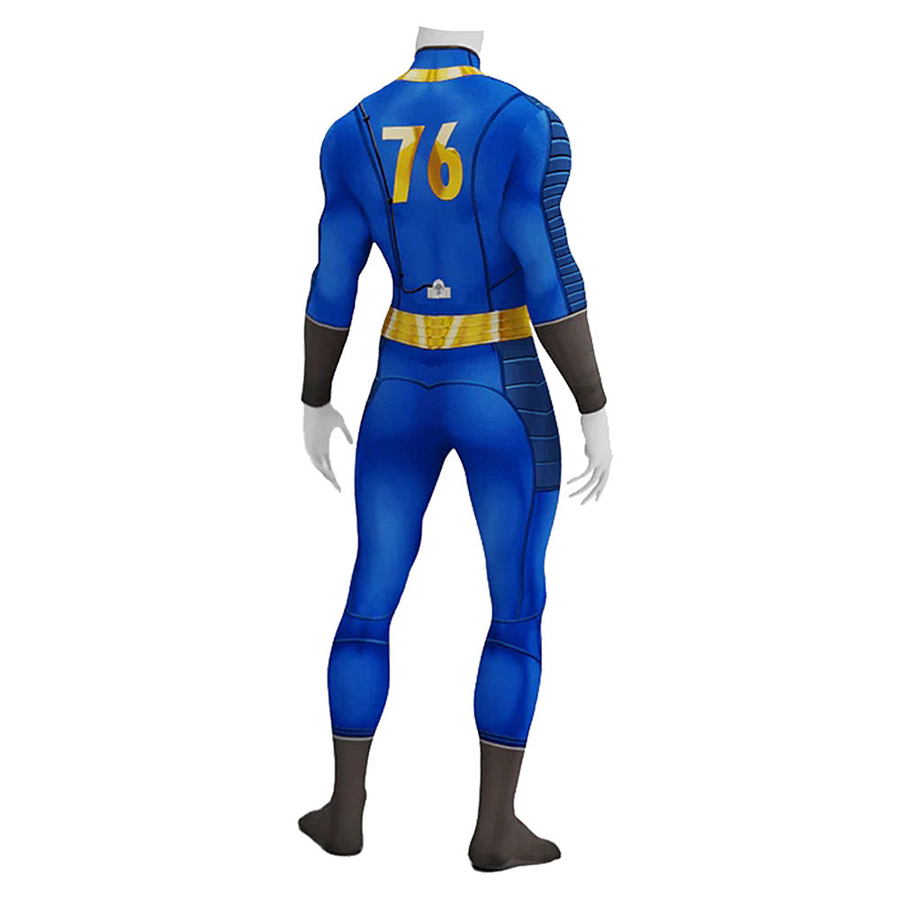 Adulte Fallout 76 Vault 76 Homme Combinaison Cosplay Costume