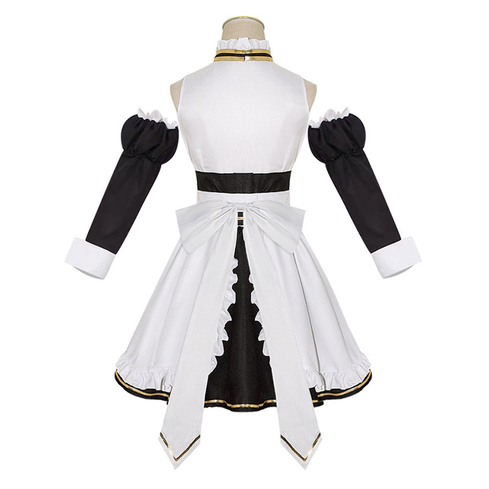 Anime Hikikomari Kyuuketsuki no Monmon Villhaze Maid Cosplay Costume