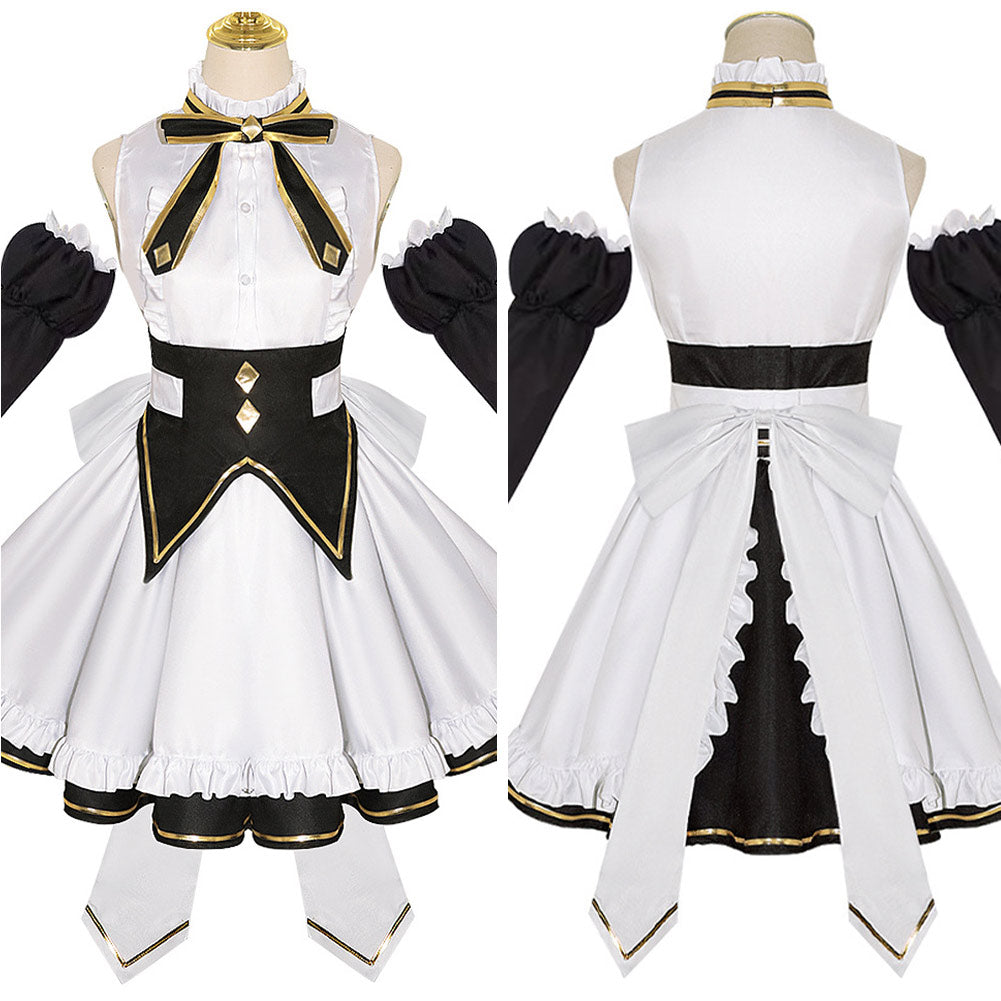 Anime Hikikomari Kyuuketsuki no Monmon Villhaze Maid Cosplay Costume