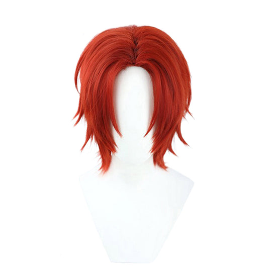 Anime One Piece Shanks Cosplay Perruque Rouge