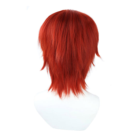 Anime One Piece Shanks Cosplay Perruque Rouge