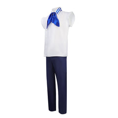 Anime One Piece Soldat de Marine Cosplay Costume