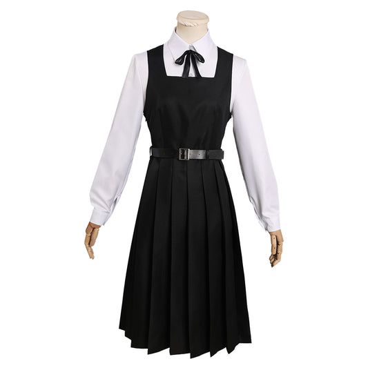 Anime Chensō Man Mitaka Asa Robe Noir Cosplay Costume