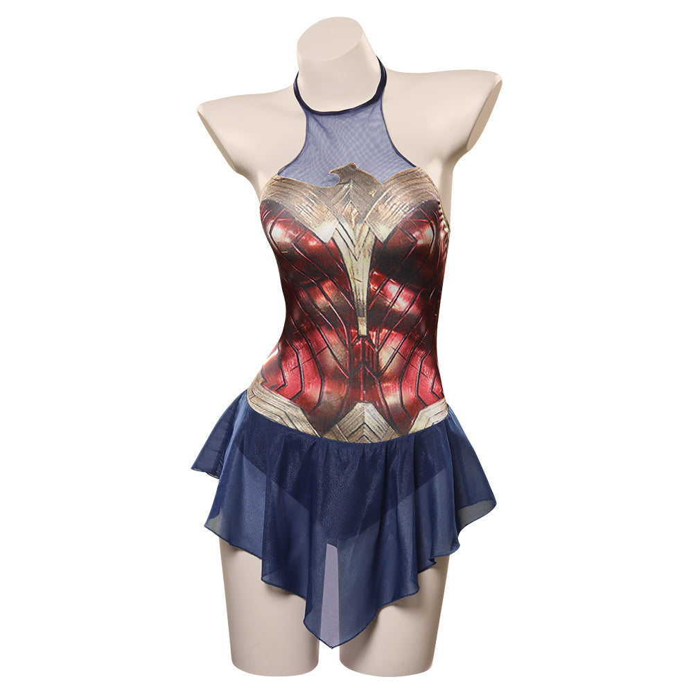 Wonder Woman Diana Maillot De Bain Cosplay Costume