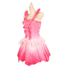 Barbie Elina Ensemble de Robe à Pétales Rose Cosplay Costume