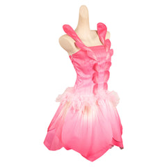 Barbie Elina Ensemble de Robe à Pétales Rose Cosplay Costume