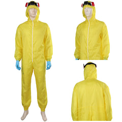 Breaking Bad Walter White Jaune Combinaison Cosplay Costume