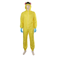 Breaking Bad Walter White Jaune Combinaison Cosplay Costume