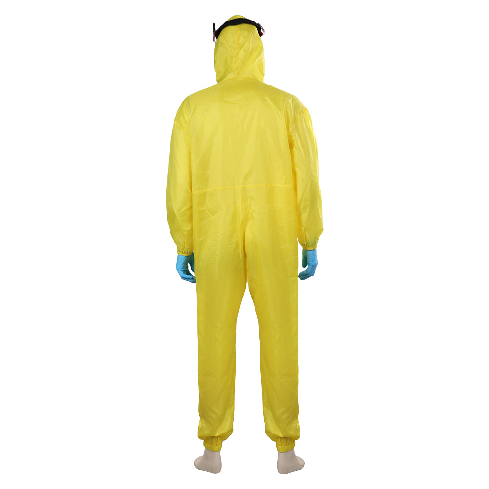 Breaking Bad Walter White Jaune Combinaison Cosplay Costume