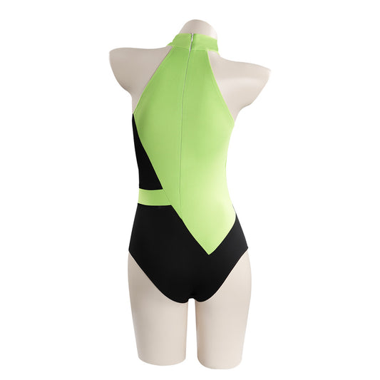 Kim Possible Shego Maillot De Bain Cosplay Costume