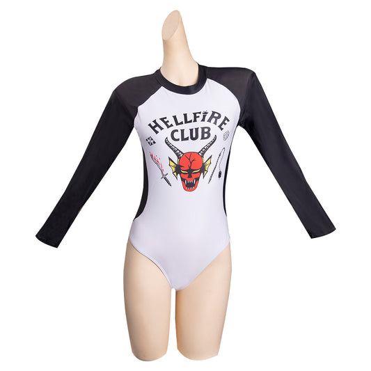 Stranger Things Hellfire Club Maillot de Bain Design Original Cosplay Costume