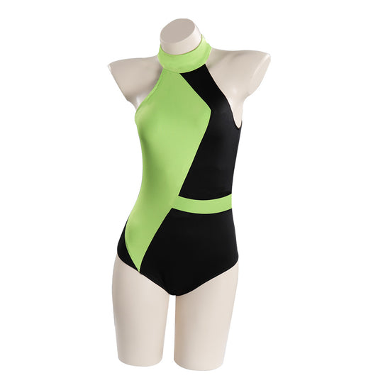 Kim Possible Shego Maillot De Bain Cosplay Costume