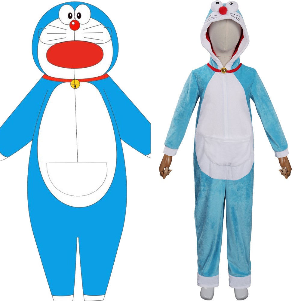 Doraemon Enfant Pyjama Cosplay Costume