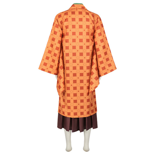 Demon Slayer Kamado Tanjirou Kimono Cosplay Costume
