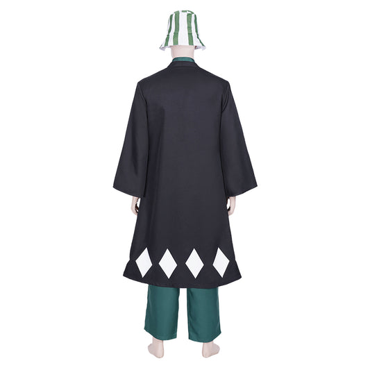 Urahara Kisuke Kimono avec Chapeau Cosplay Costume