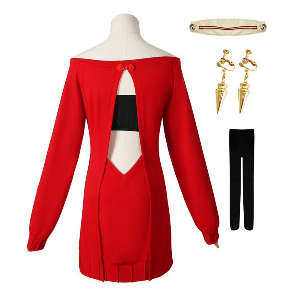 SPY×FAMILY Thorn Princess Cosplay Costume Rouge