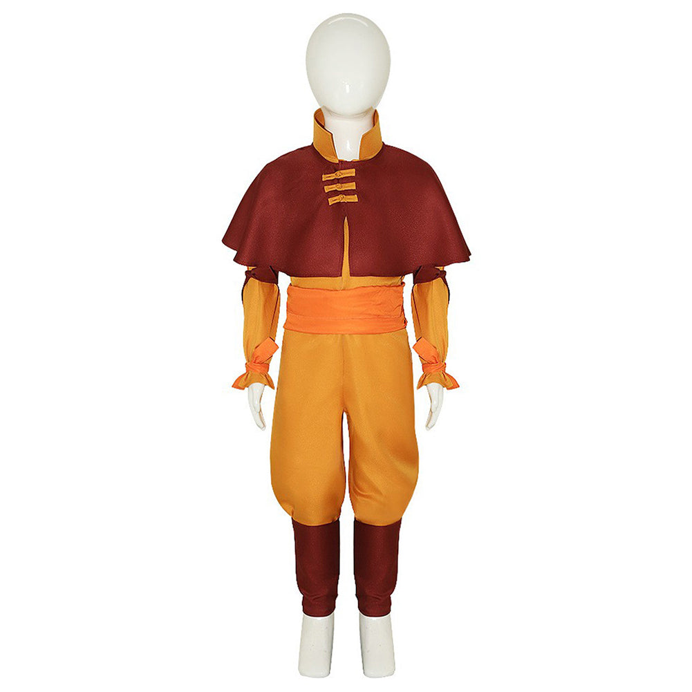Enfant Avatar: The Last Airbender Aang Cosplay Costume
