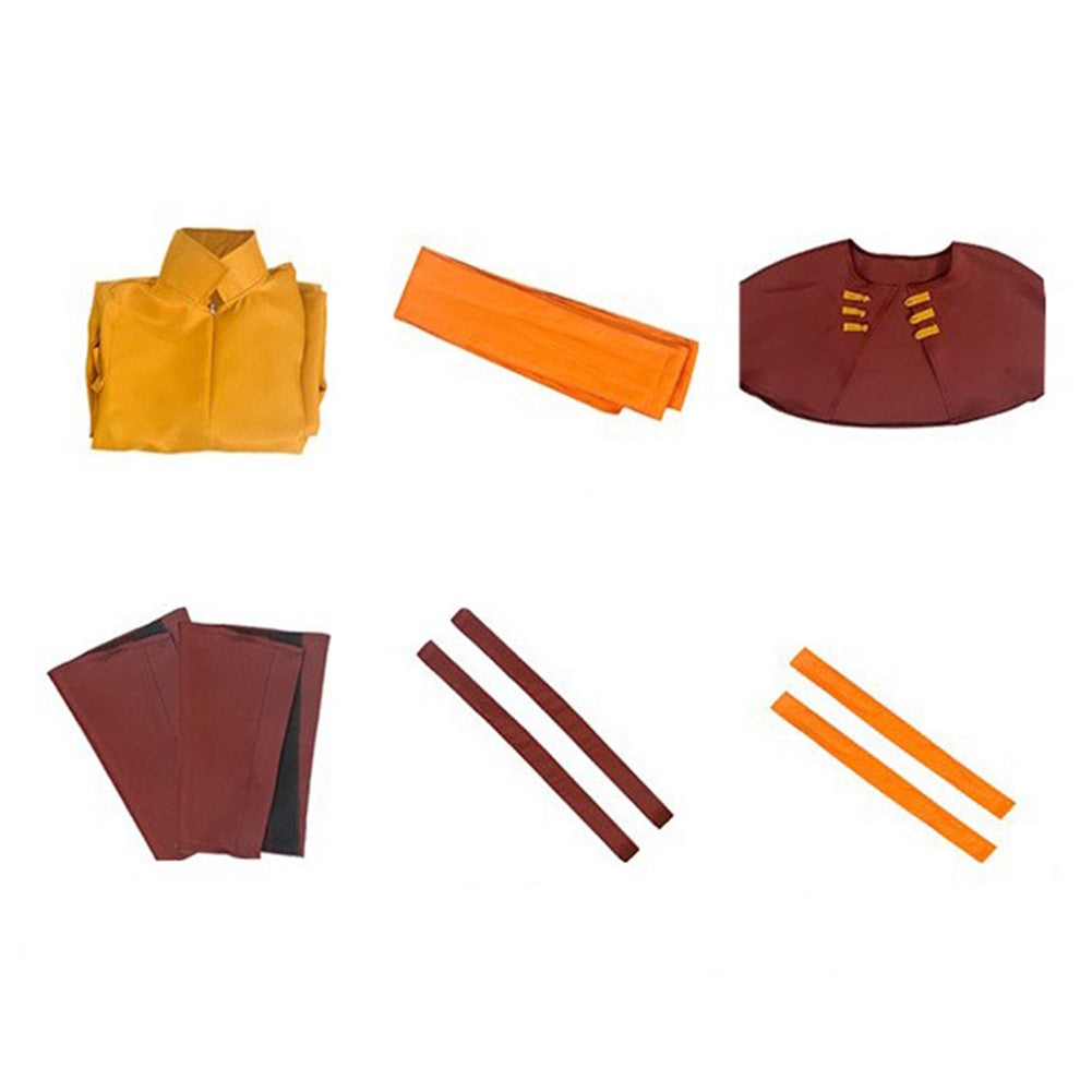 Enfant Avatar: The Last Airbender Aang Cosplay Costume