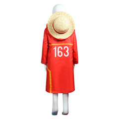 Enfant One Piece Egghead Arc Luffy Tenue Cosplay Costume