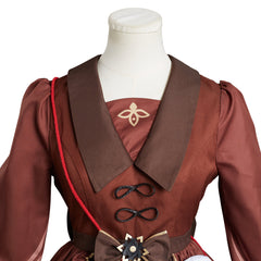 Genshin Impact Hutao Lolita Robe Design Original Cosplay Costume-Cossky