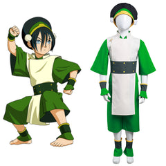 Avatar: The Last Airbender Toph bengfang Costume Enfant Cosplay Costume