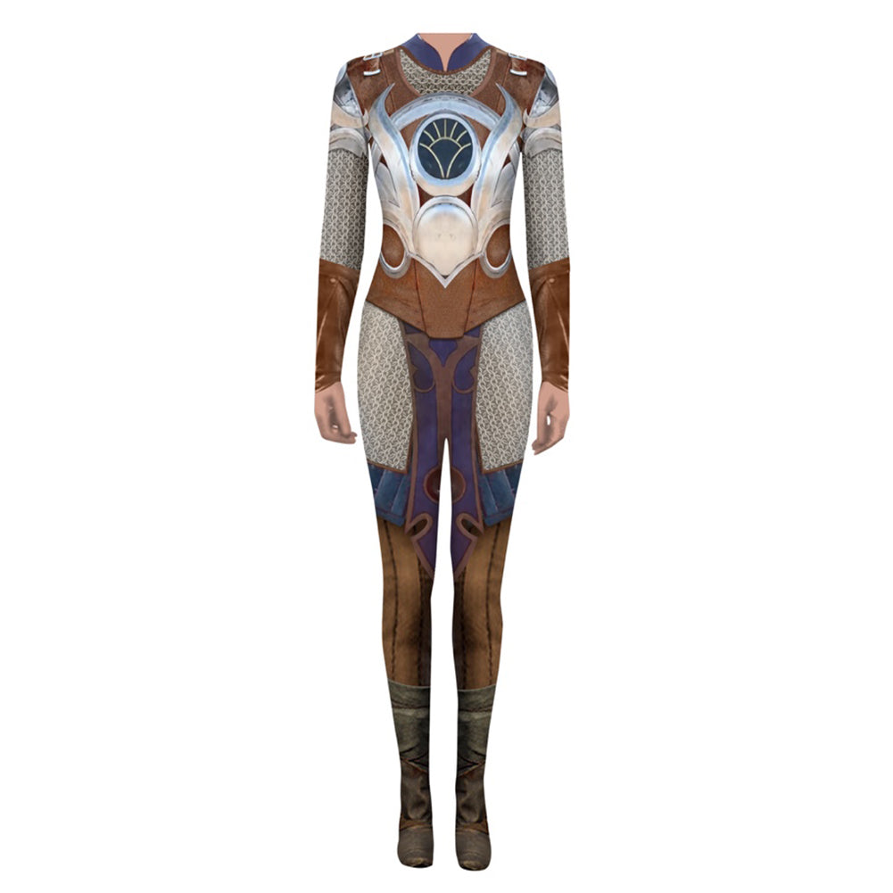 Femme Baldur's Gate Shadowheart Combinaison Cosplay Costume