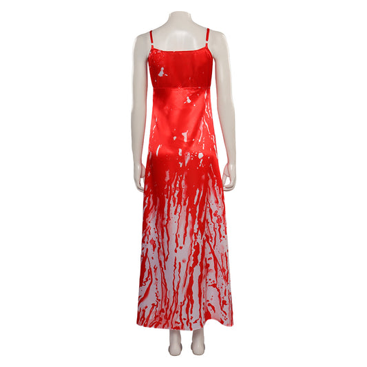 Film Carrie White Femme Robe Cosplay Costume Halloween