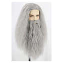 Perruque Et Barbe Orange D'Irlandais - Déguisement Lutin, Leprechaun, Homme - 1