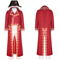 Film Napoléon(2023) Napoléon Tenue Rouge Cosplay Costume