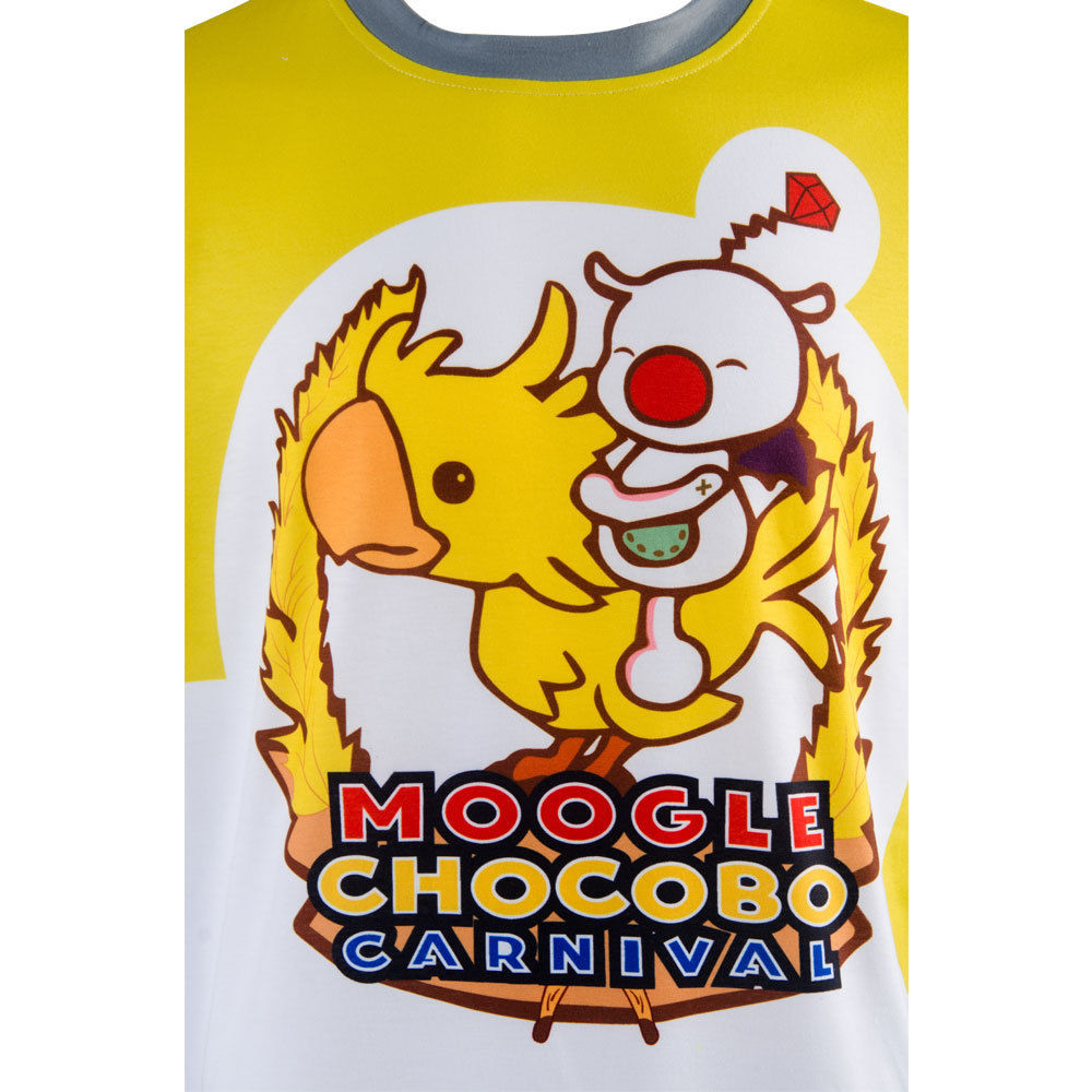 Final Fantasy 15 FF15 Noctis Carnaval Moogle Chocobo Tee-Shirt Cosplay Costume