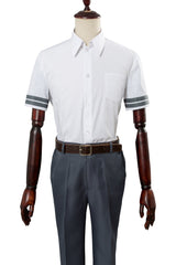 Full Metal Panic! 4: Invisible Victory Sousuke Sagara Cosplay Uniforme Scolaire