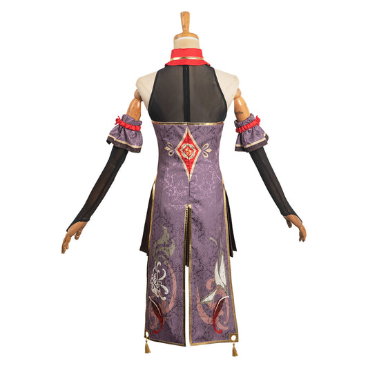 Genshin Impact Hutao Design Original Tenue Cosplay Costume