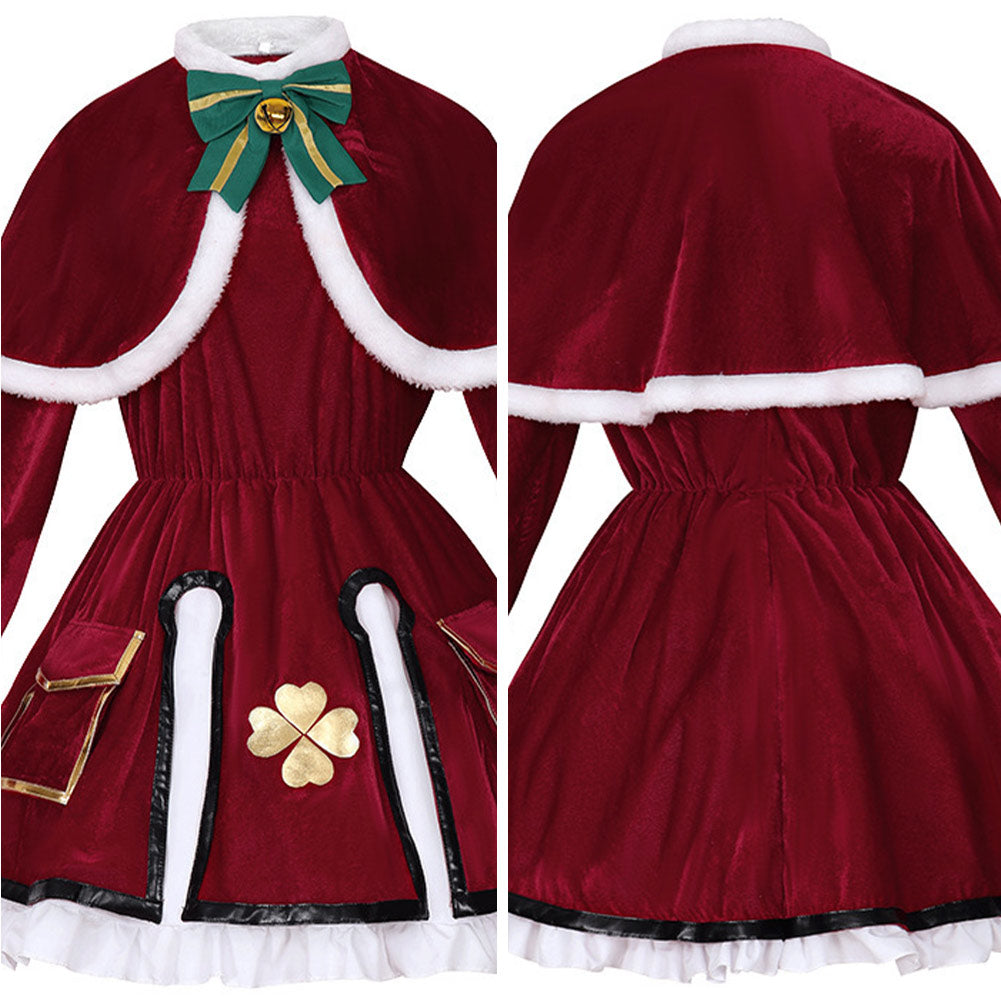 Genshin Impact Klee Tenue de Noël Cosplay Costume