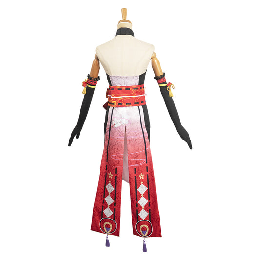 Genshin Impact Yae Miko QiPao Rouge Design Original Cosplay Costume