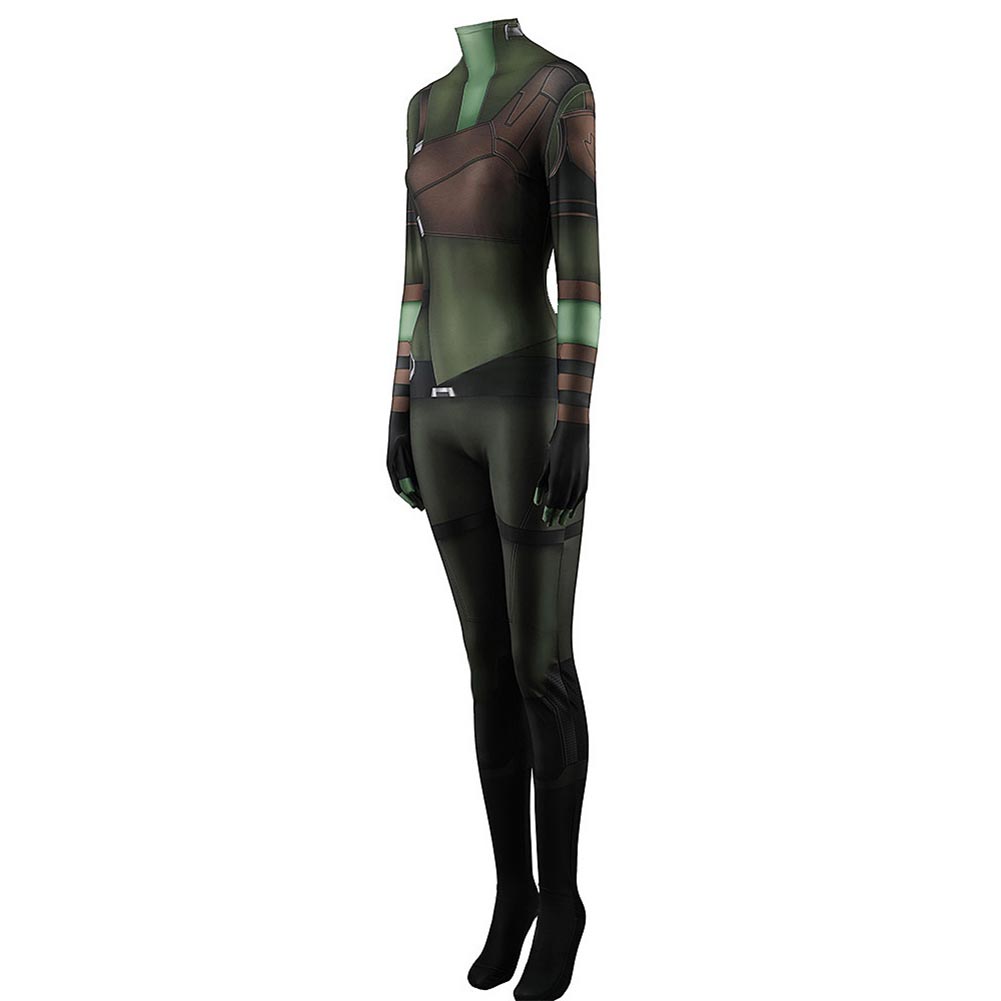 Guardians of the Galaxy Gamora Combinaison Cosplay Costume