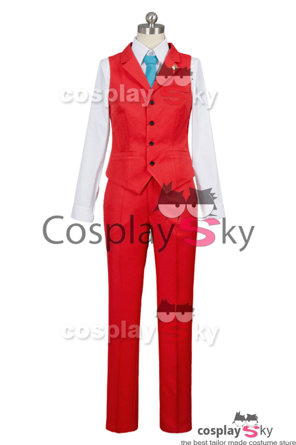 Gyakuten Saiban 4 Apollo Justice: Ace Attorney Polly Cosplay Costume