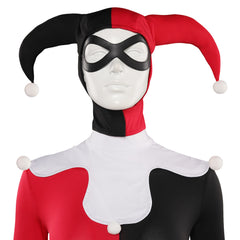 Harley Quinn Noir & Rouge Teune Cosplay Costume