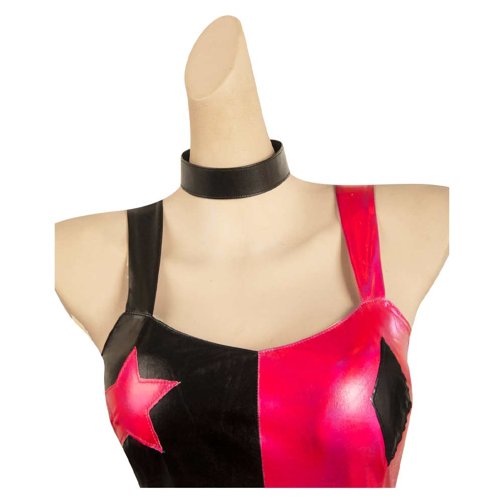 Harley Quinn x Babie Maillot De Bain Rose Design Original Cosplay Costume