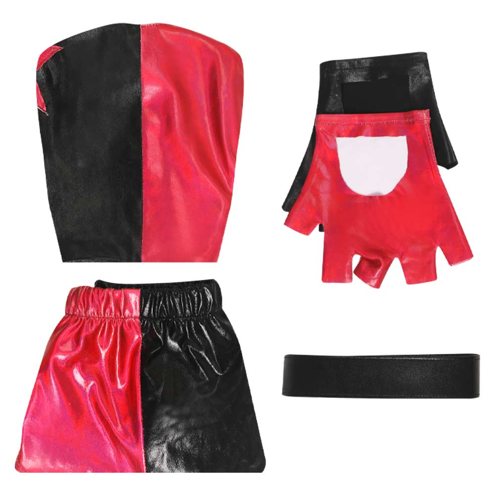 Harley Quinn x Babie Maillot De Bain Rose Design Original Cosplay Costume