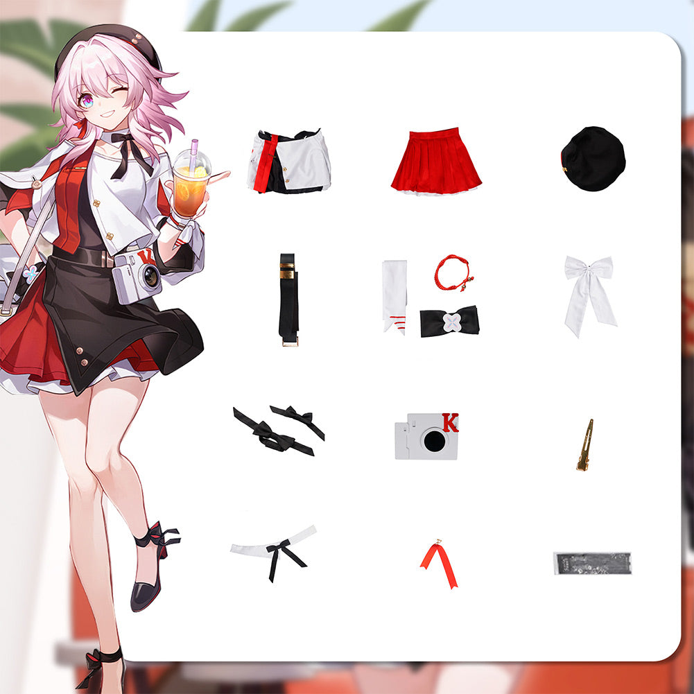 Honkai Impact Honkai: Star Rail March 7th Jeu Cosplay Costume