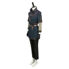 Jeu Dragon‘s Dogma 2 Archer Tenue Noire Cosplay Costume