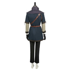 Jeu Dragon‘s Dogma 2 Archer Tenue Noire Cosplay Costume