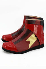 Justice League 2017 Barry Allen Flash Bottes Cosplay Chaussures