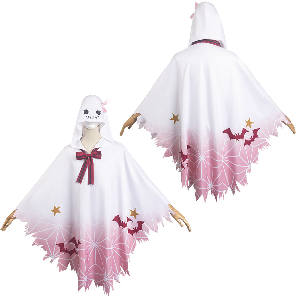 Kimetsu No Yaiba Kamado Nezuko Femme Cape Fantôme Cosplay Costume Halloween