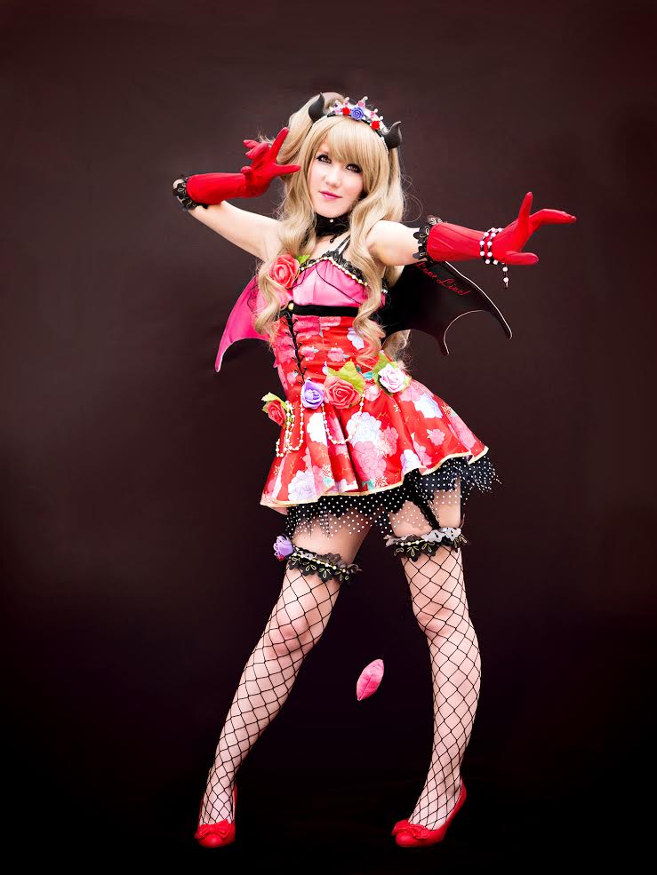 Love Live! Kotori Minami Petit Diable Transforme Uniforme Halloween Cosplay Costume