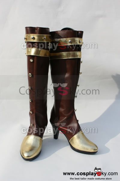 LOL League of Legends Caitlyn Cosplay Chaussures
