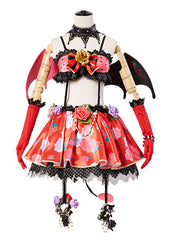 Love Live! Eli/Eri Ayase Petite Diable Transforme Uniforme Halloween Cosplay Costume