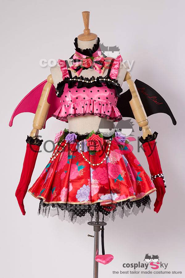 Love Live! Hanayo Koizumi Petite Diable Transforme Uniforme Halloween Cosplay Costume